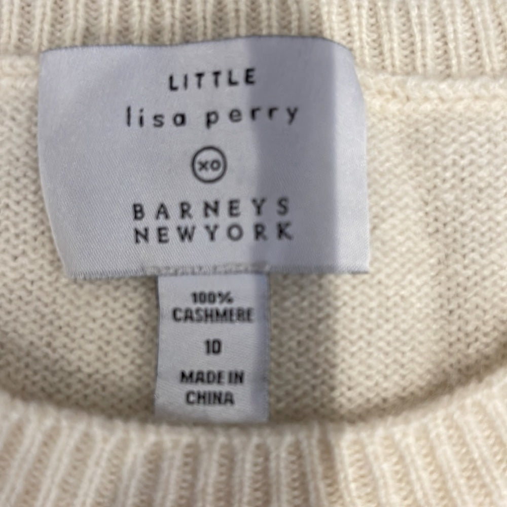 Barney’s girls 100% Cashmere Sweater Size 10