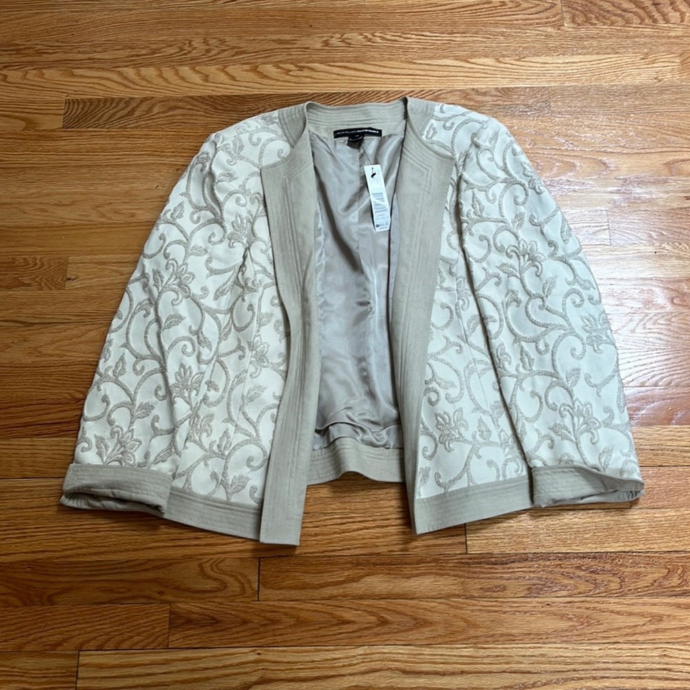 NWT Linda Allard Ellen Tracy set with blazer top (size 18) and skirt(size 22w)