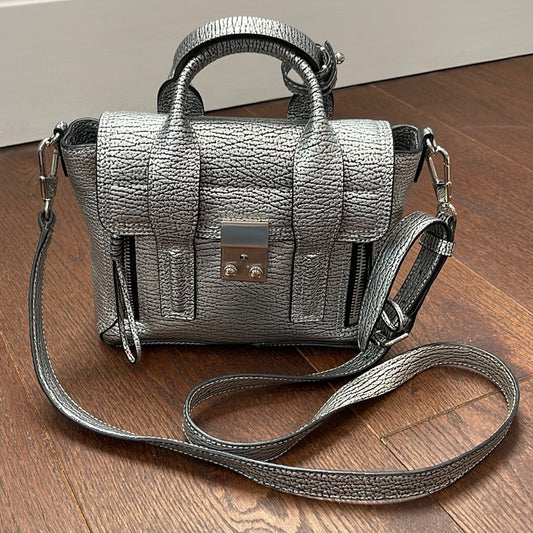 3.1 Phillip Lim Silver Pashli Mini Satchel