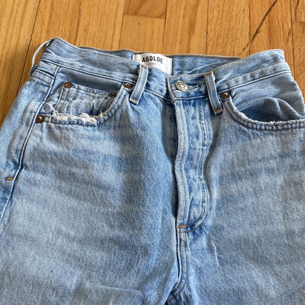 Women’s Agolde jeans. Blue. Size 23