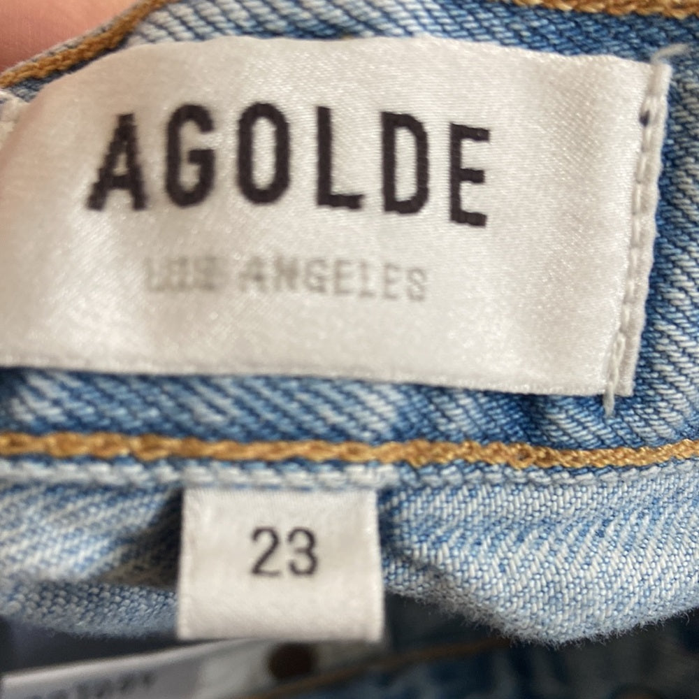 Women’s Agolde jeans. Blue. Size 23