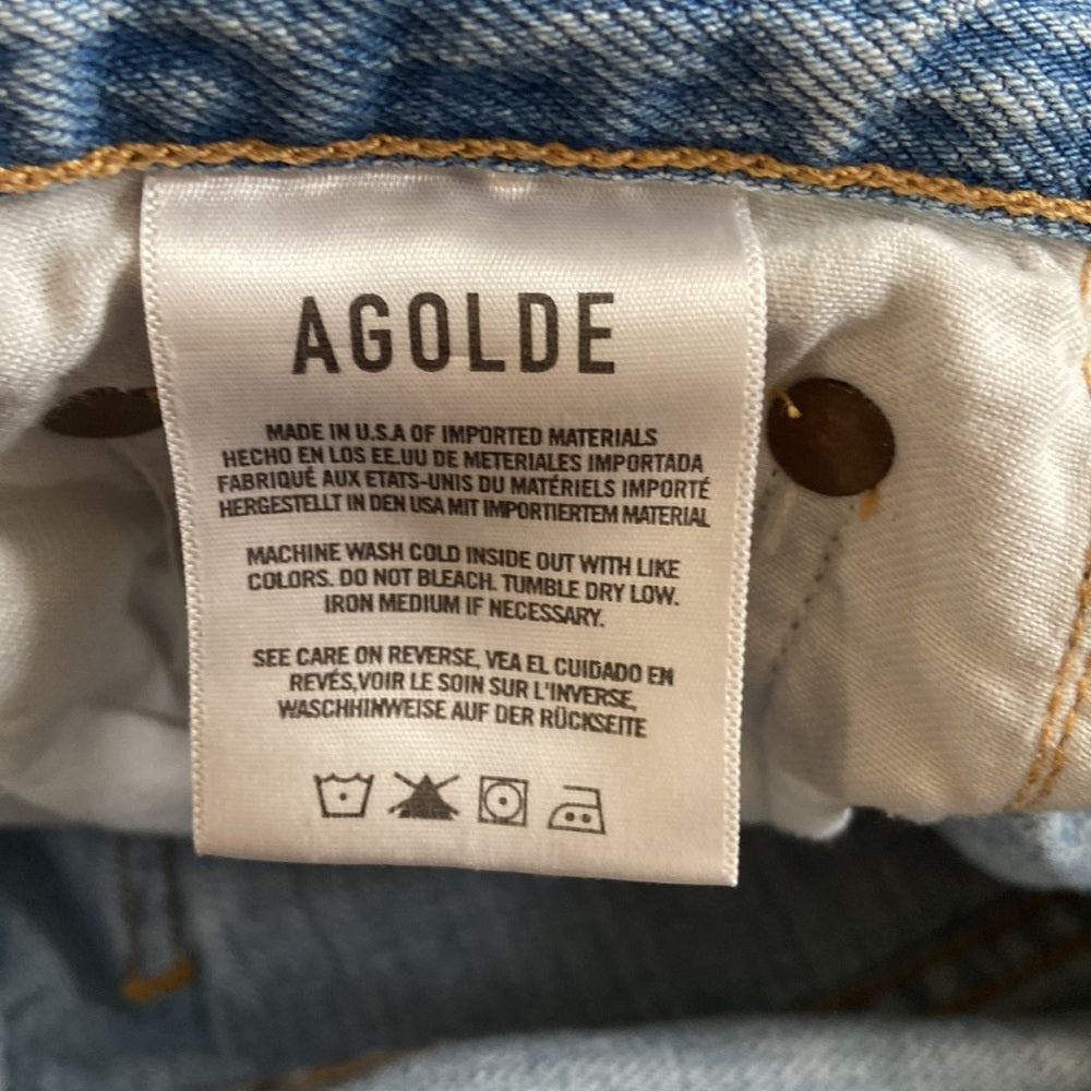 Women’s Agolde jeans. Blue. Size 23