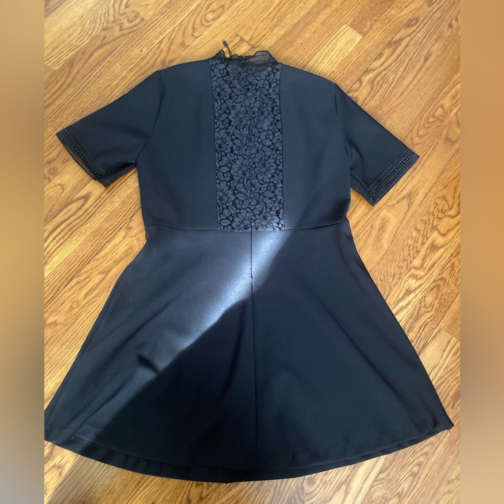 Zara Woman Black Lace Dress Size XL