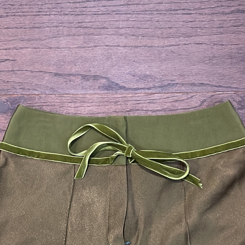 NWT Christian Dior Green Pants Size 8