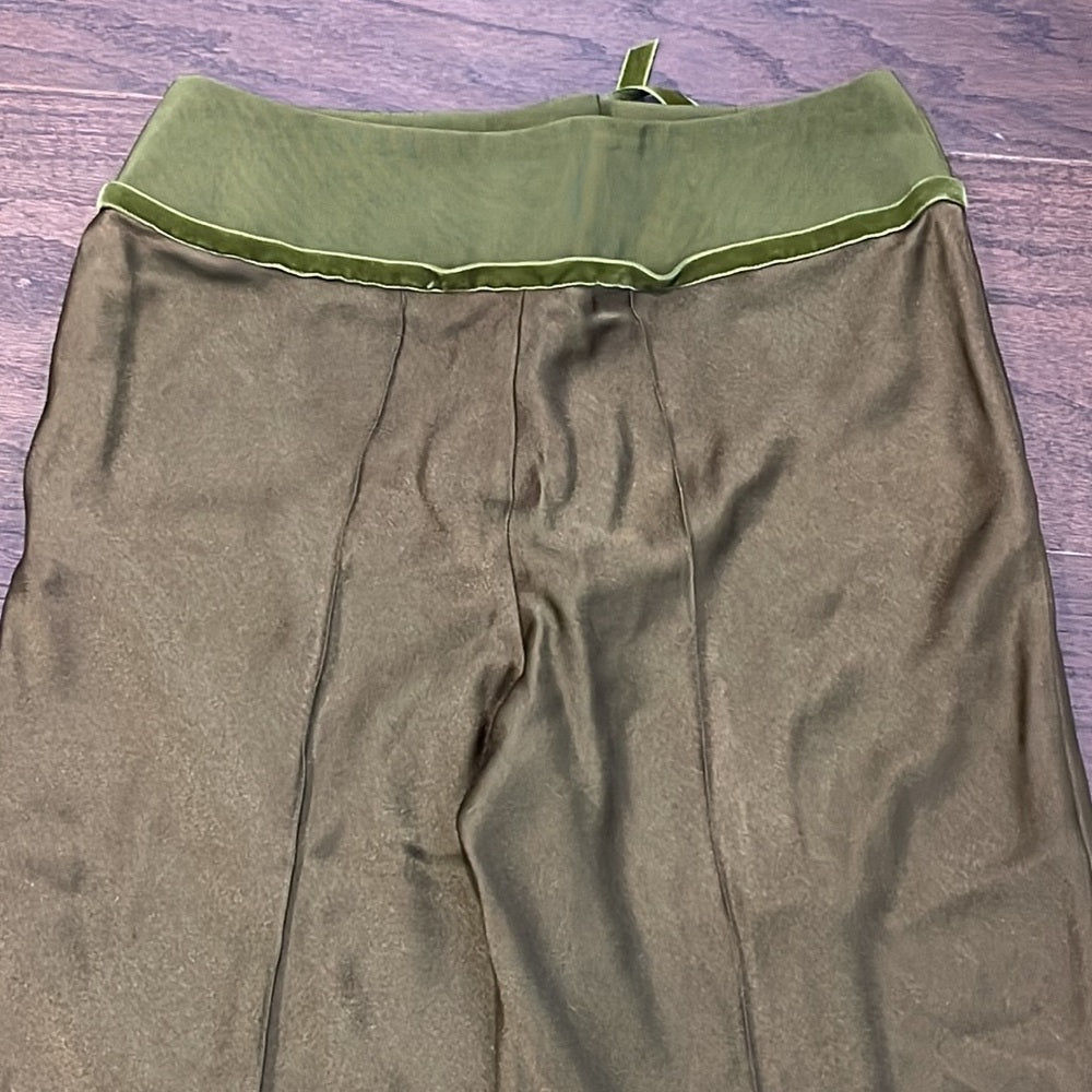 NWT Christian Dior Green Pants Size 8