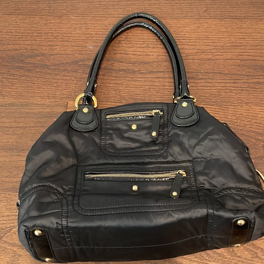 TOD’S Nylon Bowling Black Bag