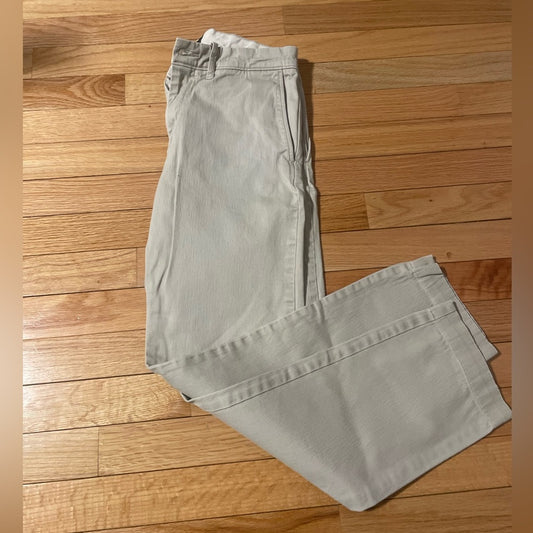 J Crew Beige Boys Khaki 484 Slim Size