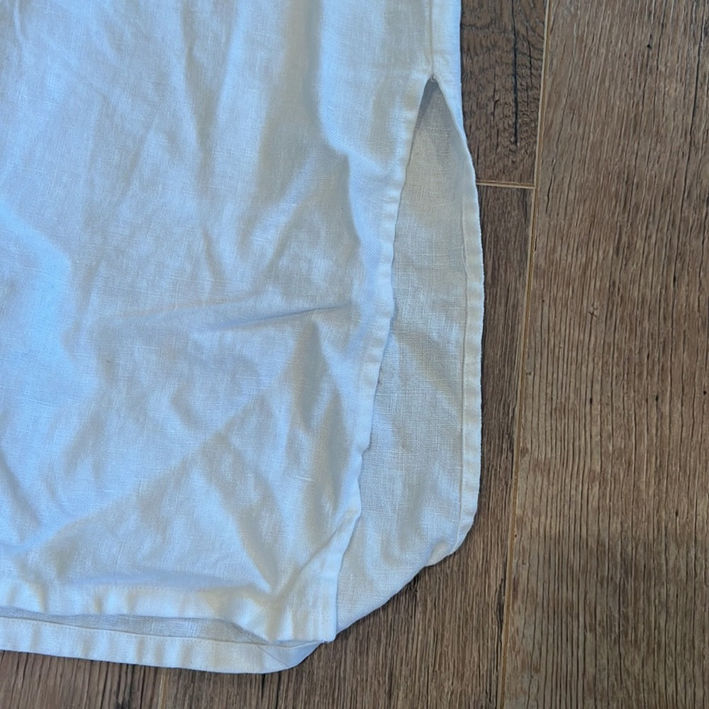 Eileen Fisher Woman’s White Skirt Size Large