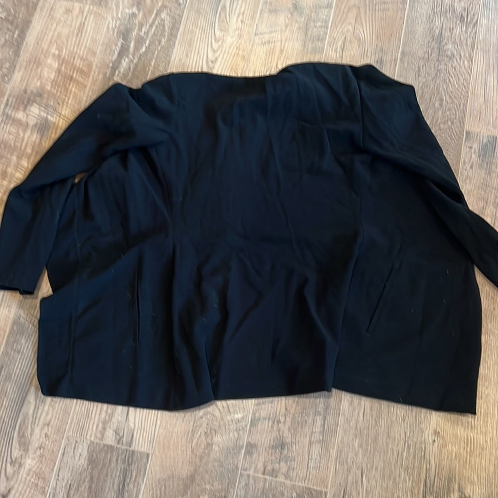 Jean Paul Gaultier Woman’s Black Crepe Jacket Size 10