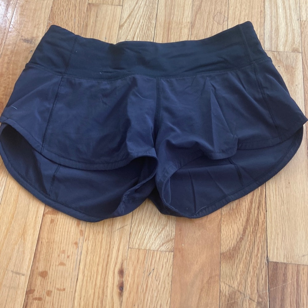 Women’s lululemon shorts. Black. Size 2