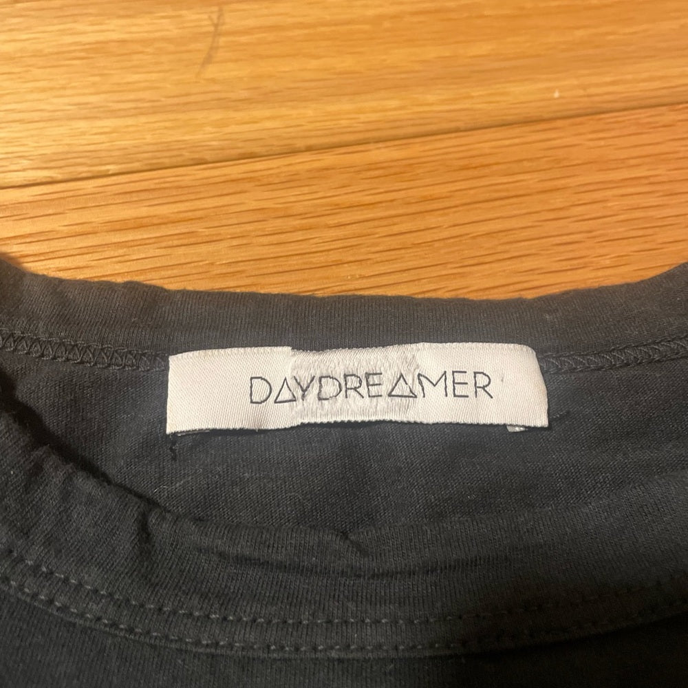 DayDreamer Black Letter Tee Shirt Size Small