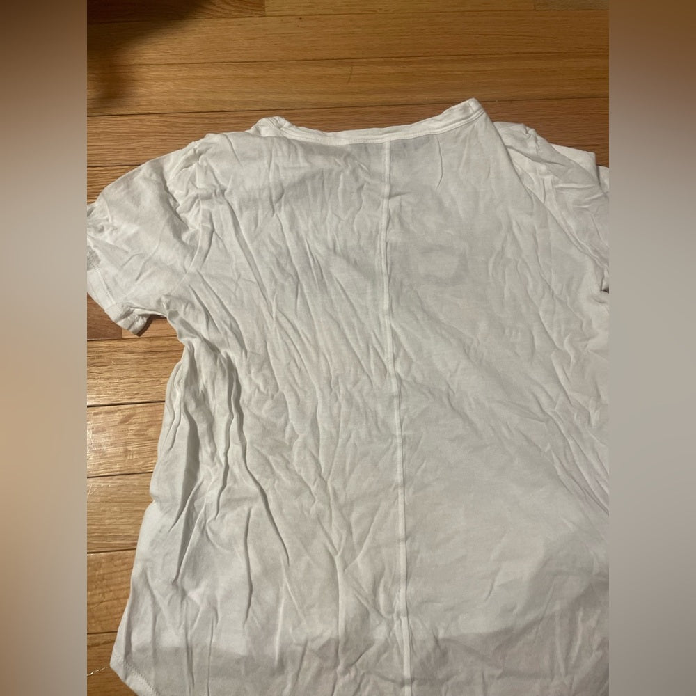 Veronica Beard White Tee Shirt Size Small