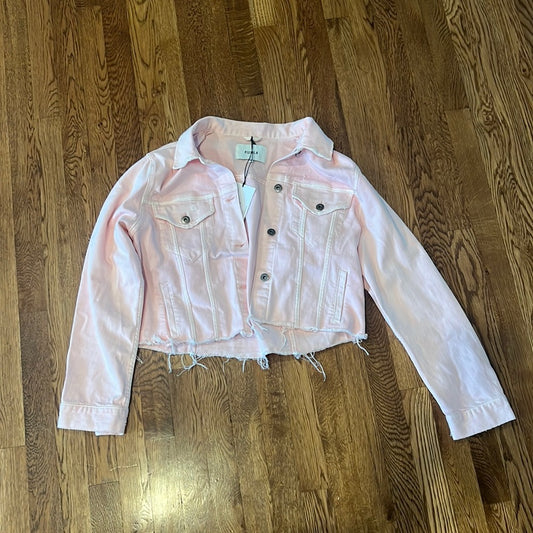 Pistola Woman’s Pink Jean Jacket Size Medium