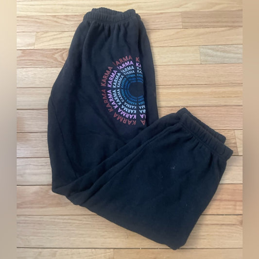 Spiritual Gangster Black Sweatpants Size Small