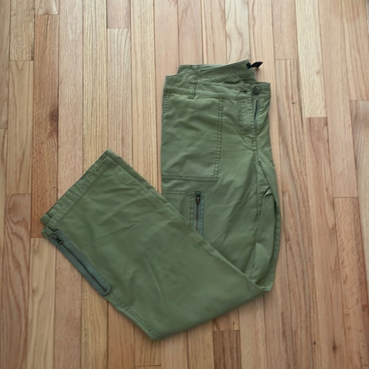 The Limited Stretch Green Cargo Pants Size 8