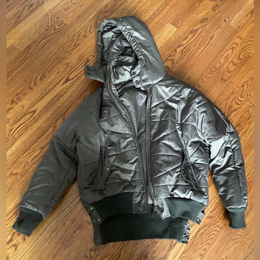NSF Army Green Puffer Jacket Size P