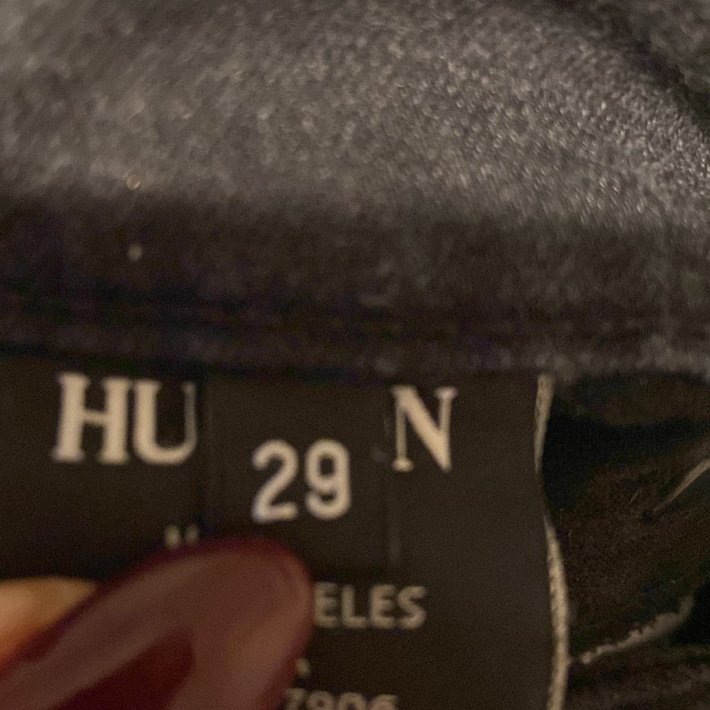 Women’s Hudson jeans. Black. Size 29