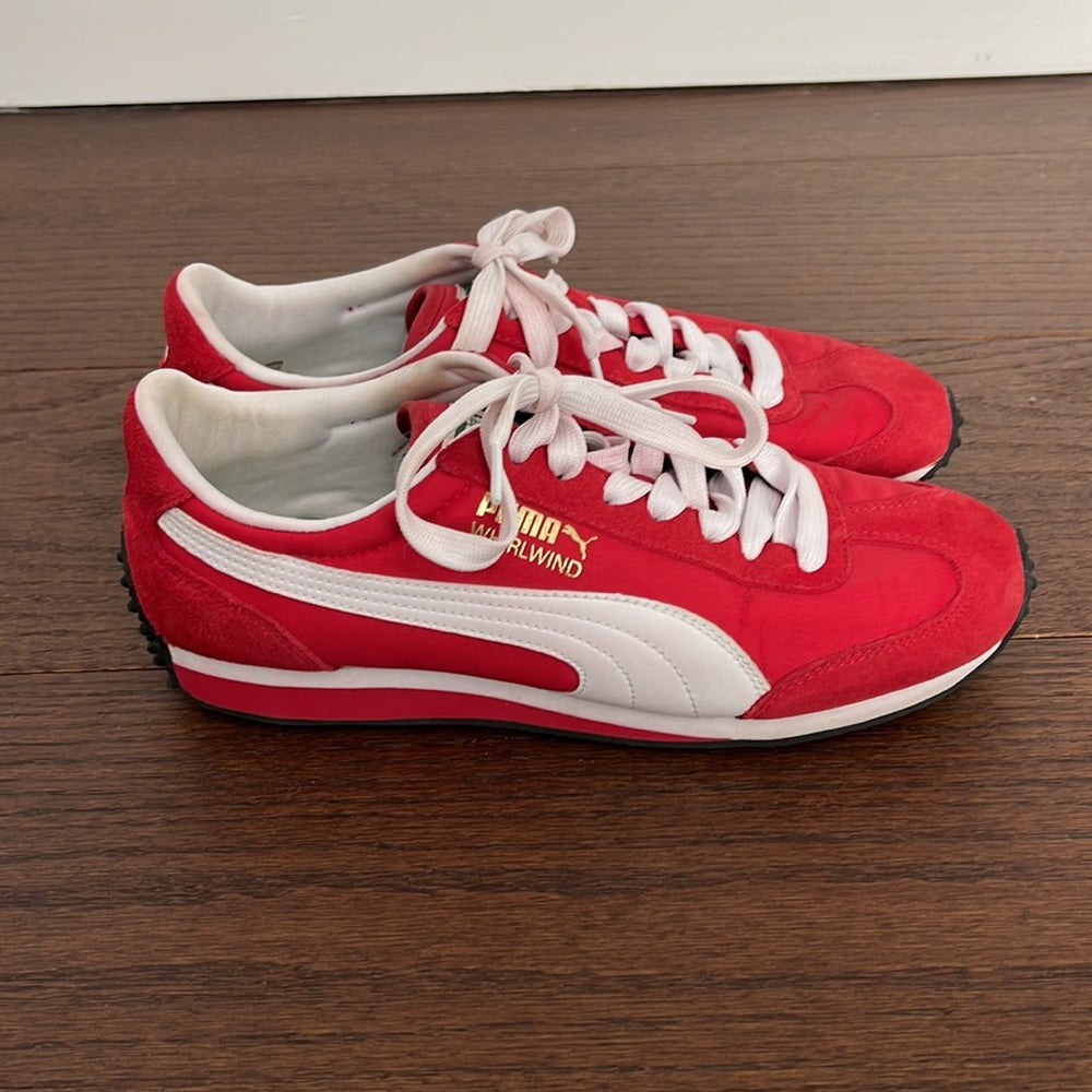 Puma Men’s Red Sneakers Size 7.5