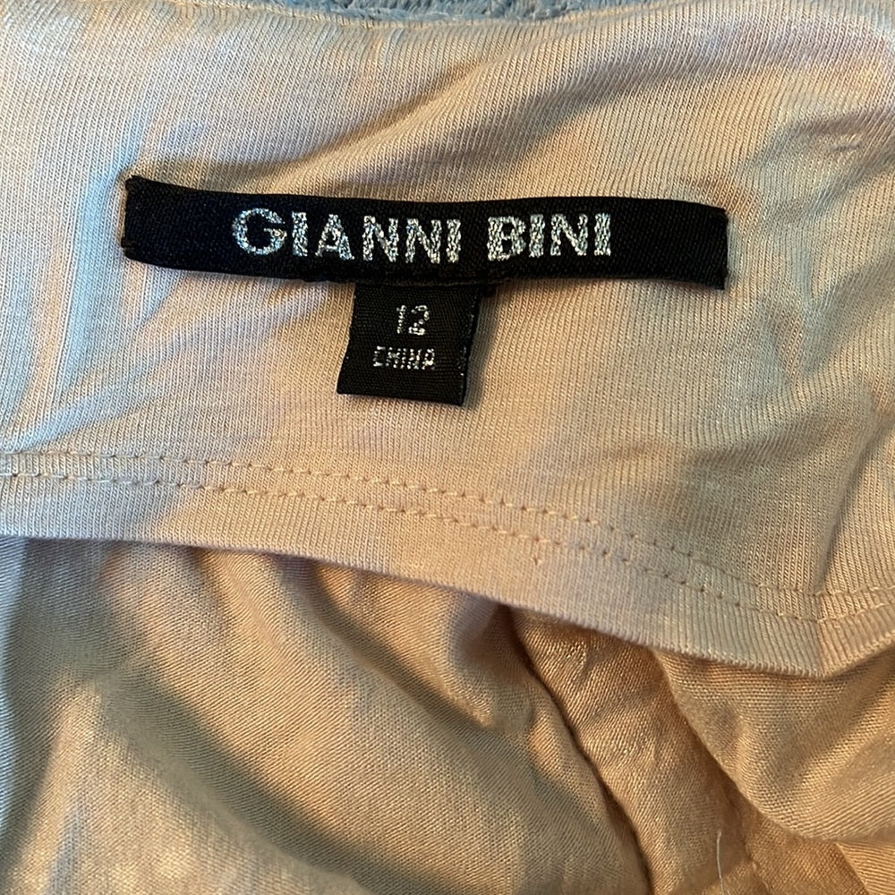 Gianni Bini blue lace dress size 12