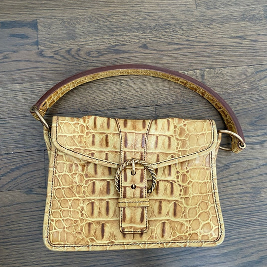 Miu Miu Buckle Front Snake Bag