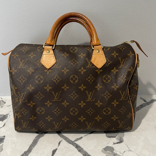 Louis Vuitton Speedy 30 Brown Monogram