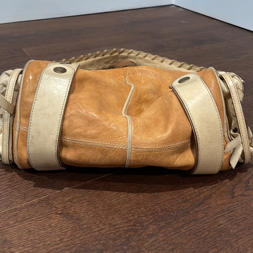 Chloe Silverado Tan Leather Hobo Bag