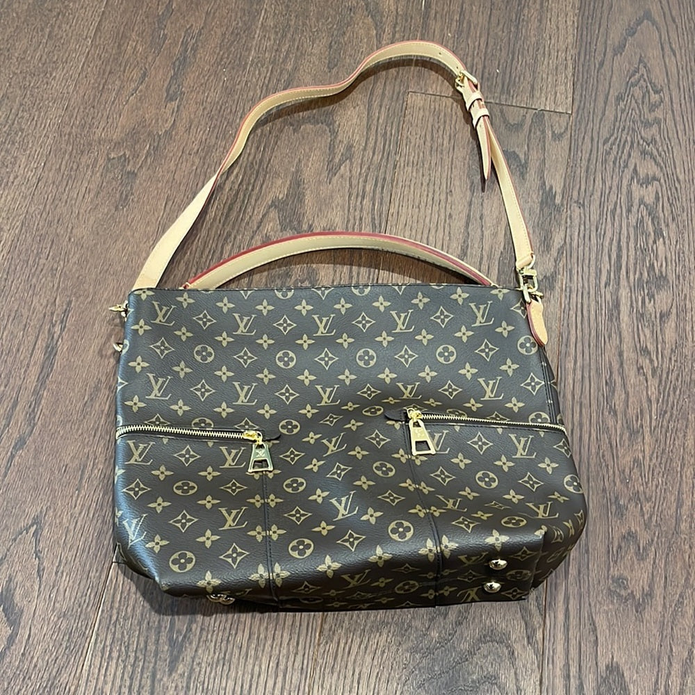 Authentic Louis Vuitton Melie Handbag Monogram Canvas