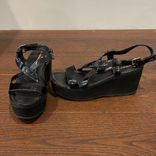 Prada Women’s Platform Sandals Size 38.5/8.5