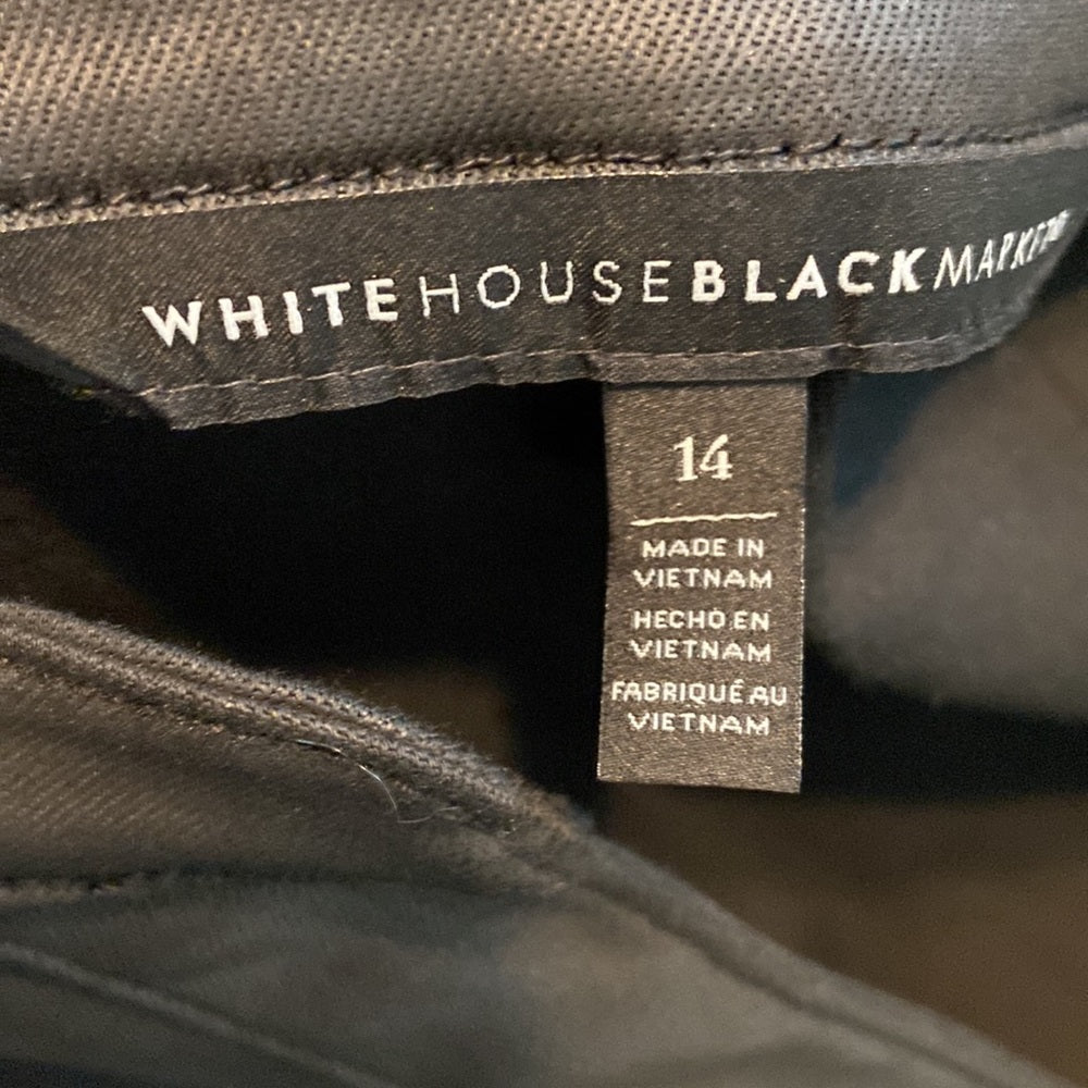 Women’s White House Black Market jacket. Black. Size 14