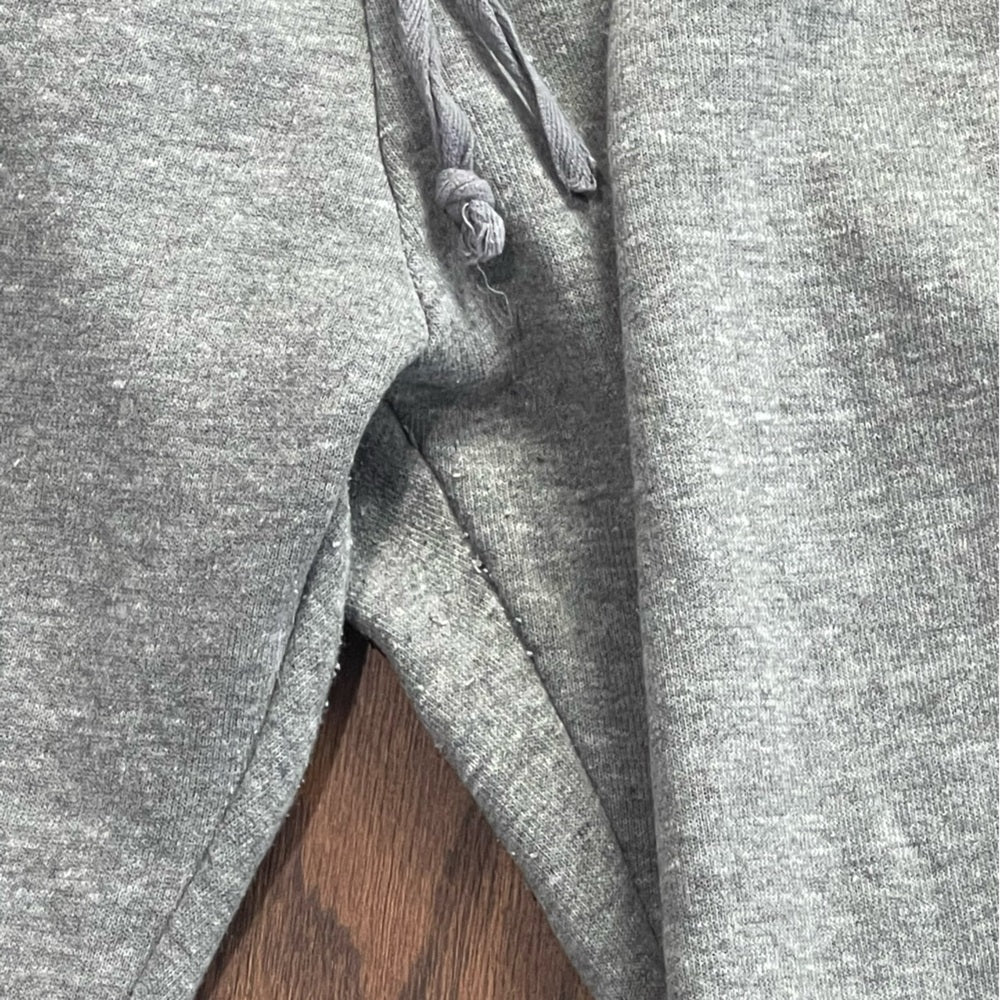 Aviator Nation Women’s Grey Velvet Stripe Classic Sweatpants Size medium