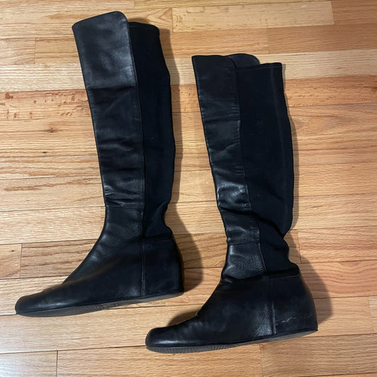 Stuart Weitzman Black Boots Size 8