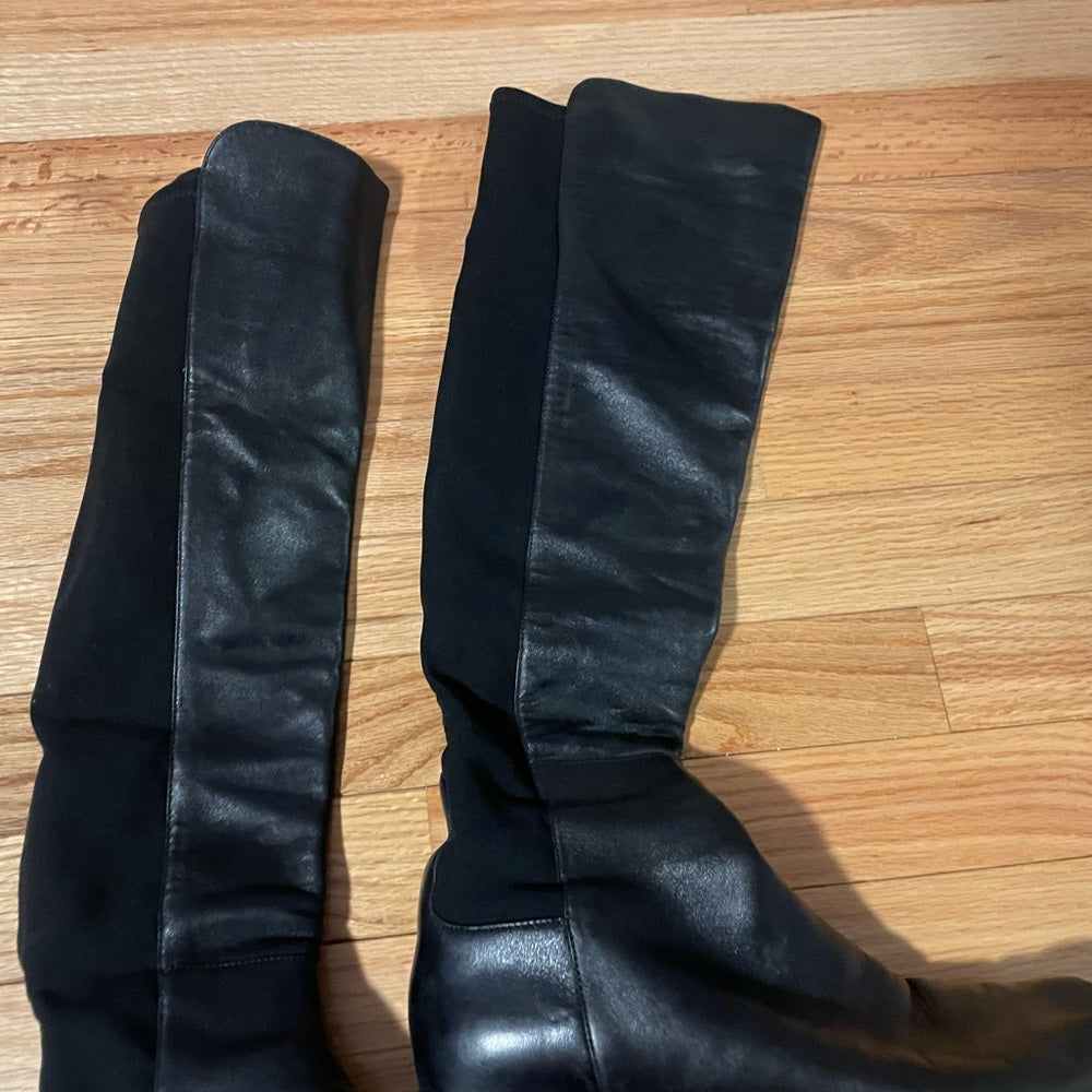 Stuart Weitzman Black Boots Size 8