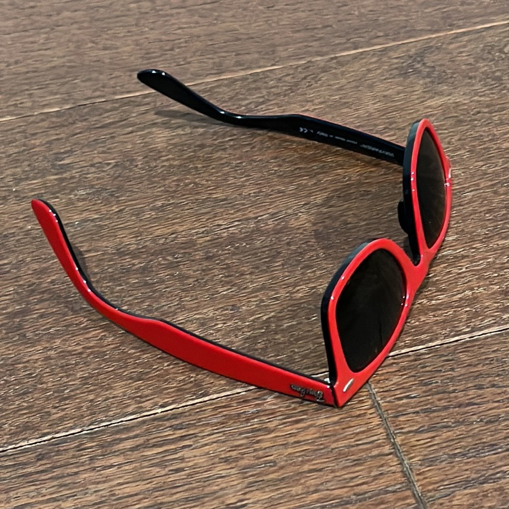 Women’s Red and Black Ray Ban Sunglasses