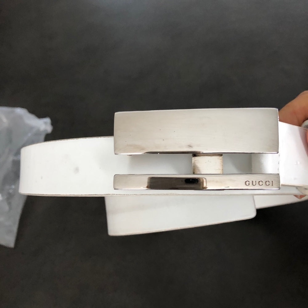 Gucci White Women’s Belt