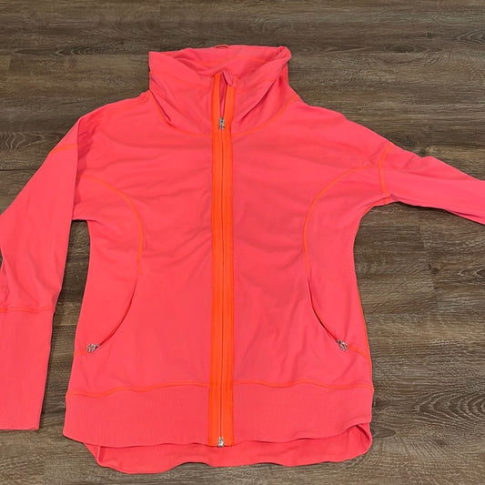 Lululemon Women’s Pink Zip-up - 6