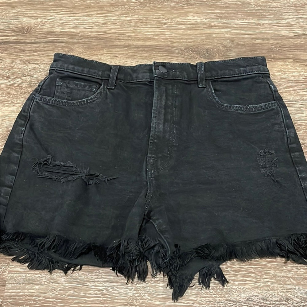 J Brand Women’s Black Denim Shorts - 28