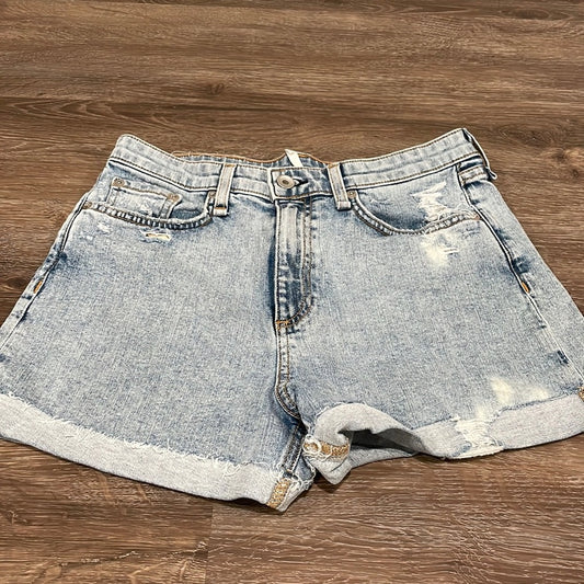 Rag & Bone Women’s High-Rise Cuffed Denim Shorts - 27