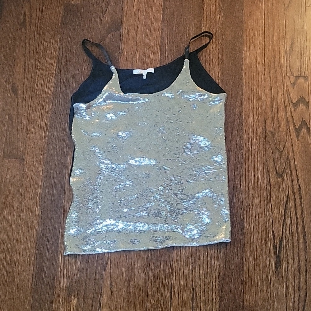 Maje Women's Sequins Tank Top Size 2