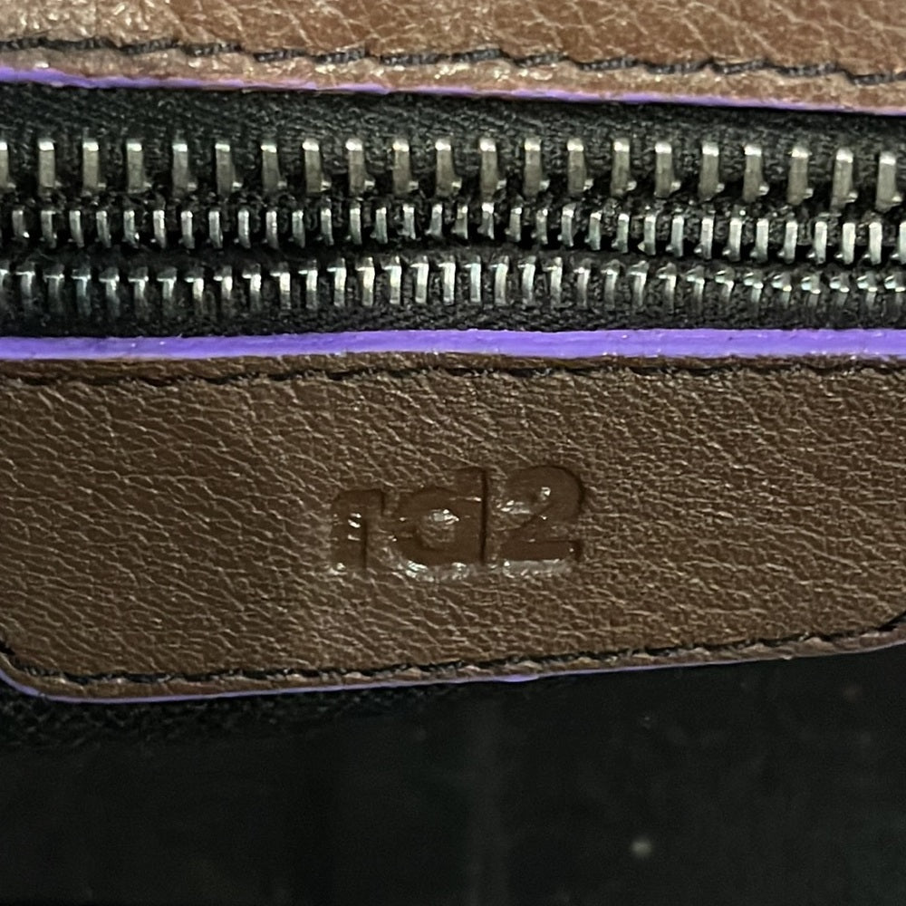 RD2 Women’s Brown and Purple Shoulder Bag