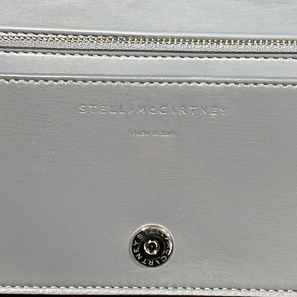 Stella McCartney Light Blue Wallet on A Strap Bag