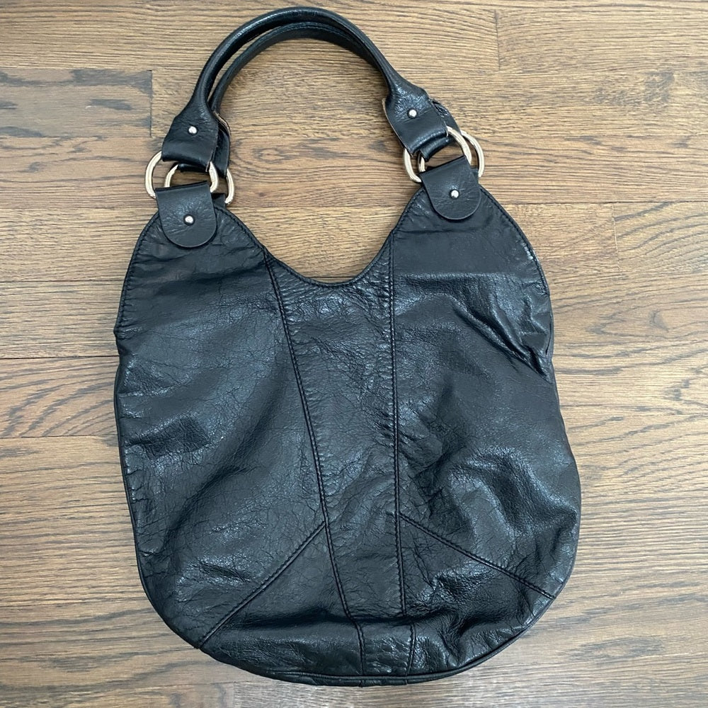 Fendi Black Leather Tote