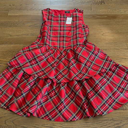 NWT J. Crew Crewcuts Girl’s Plaid Dress - Size 12