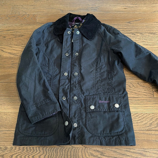 Barbour Girls Winter Coat - Size XS