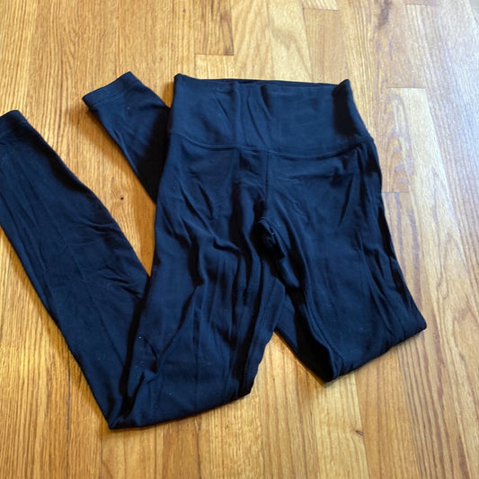 Lululemon black leggings size 4