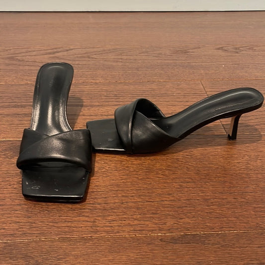 Tony Bianca Black Alexa Sandal Size 9.5