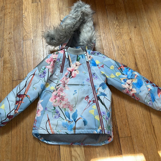 Molo Kid’s Floral Print Jacket Size 6