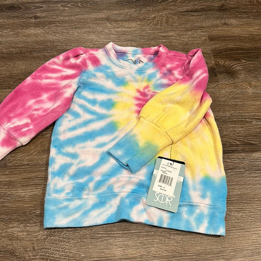 NWT Chaser Kid’s Tie-Dye Rainbow Crewneck - Size 6