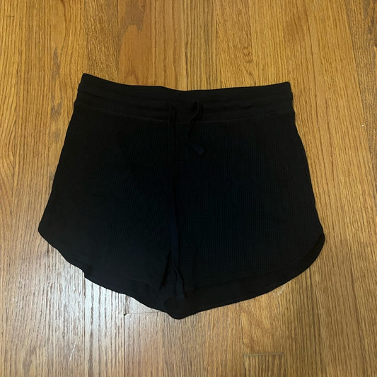 TNA Womens Black Waffle Shorts Size Small