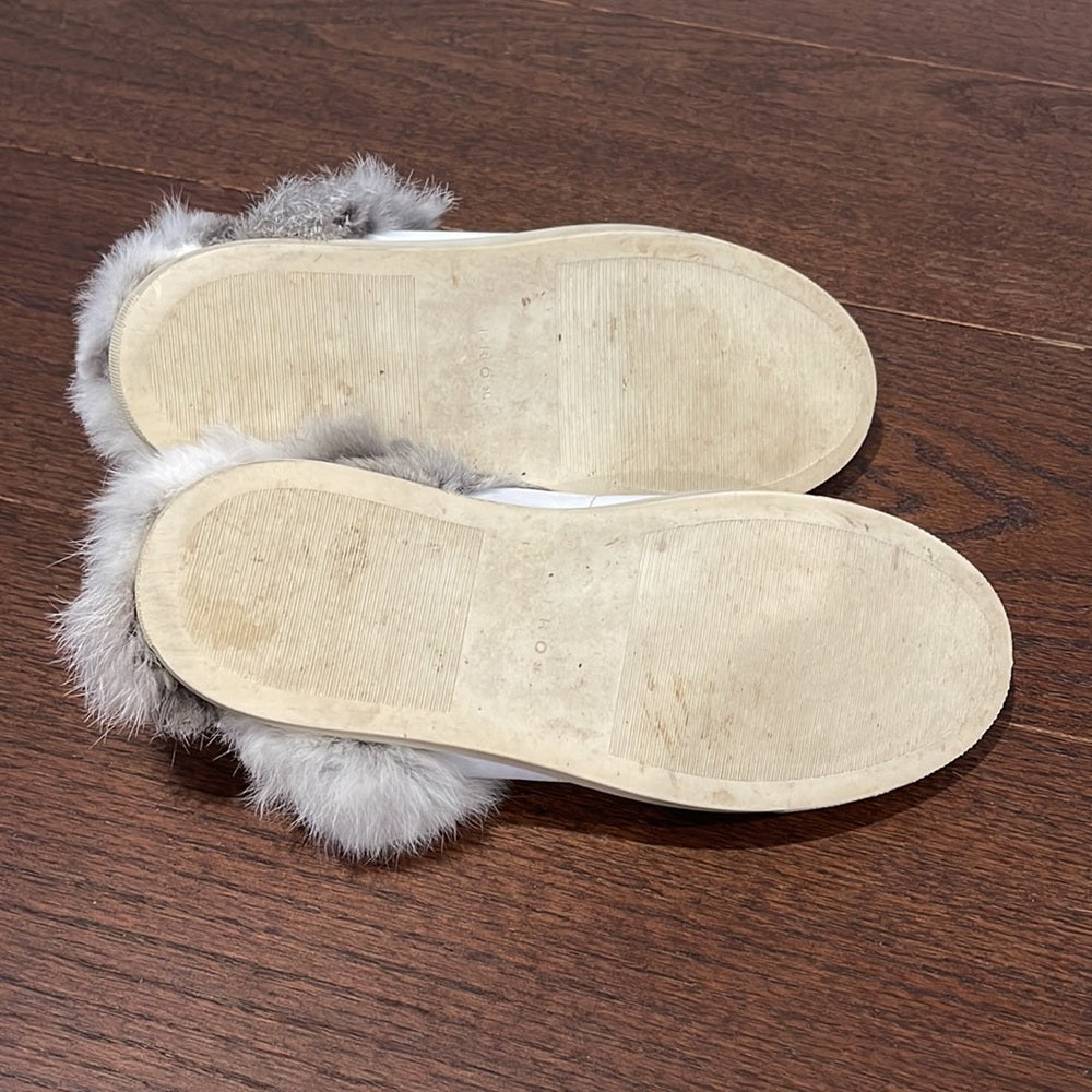 IRO Women’s Basfur Fur Mule Sneakers Size 38 / 7