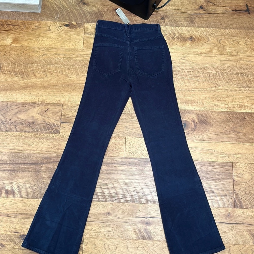 NWT J Crew Point Sur Women’s Skinny Flare Corduroy Jeans Size 24